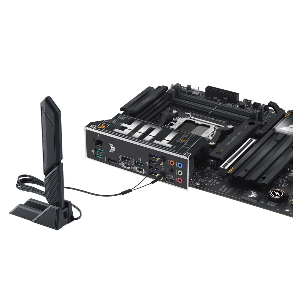 Asus TUF GAMING X870-PLUS WIFI AMD X870 DDR5 M.2 HDMI/USB PCIe 5.0 AM5 Anakart