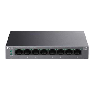 TP-Link LS108GP 10-100-1000 Mbps 8 Port Poe+ Metal Kasa Switch