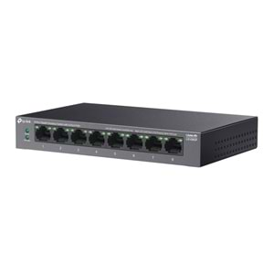 TP-Link LS108GP 10-100-1000 Mbps 8 Port Poe+ Metal Kasa Switch