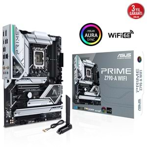 Asus Prime Z790-A WIFI Intel Z790 7000 MHz (OC) DDR5 Soket 1700 ATX Anakart