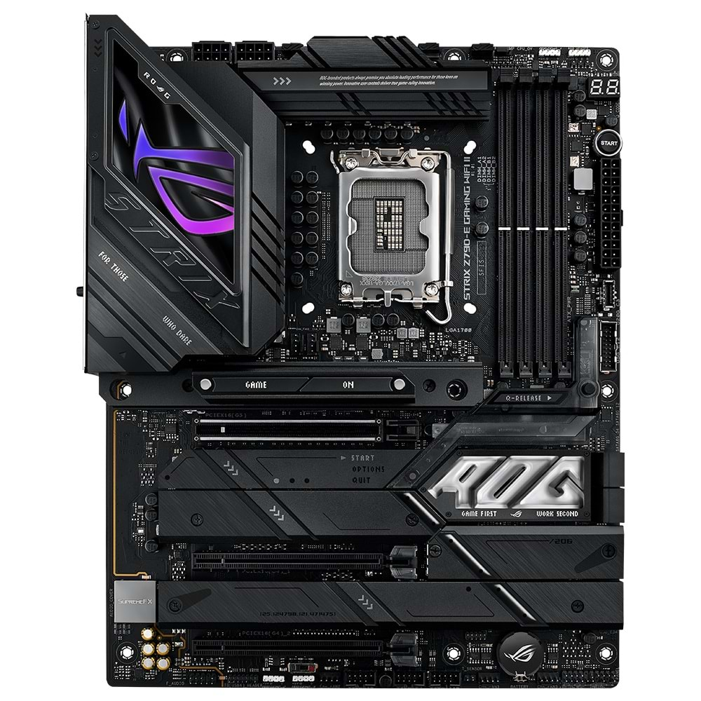 Asus ROG Strix Z790-E Gaming WIFI II Intel Z790 8000 MHz (OC) DDR5 Soket 1700 ATX Anakart