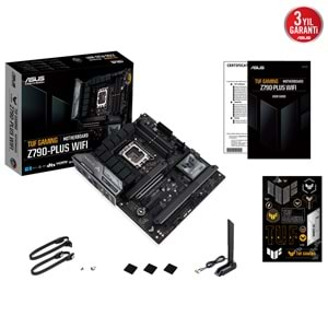 Asus TUF Gaming Z790-Plus WIFI Intel Z790 7200 MHz (OC) DDR5 Soket 1700 ATX Anakart