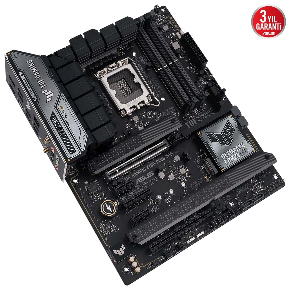 Asus TUF Gaming Z790-Plus WIFI Intel Z790 7200 MHz (OC) DDR5 Soket 1700 ATX Anakart