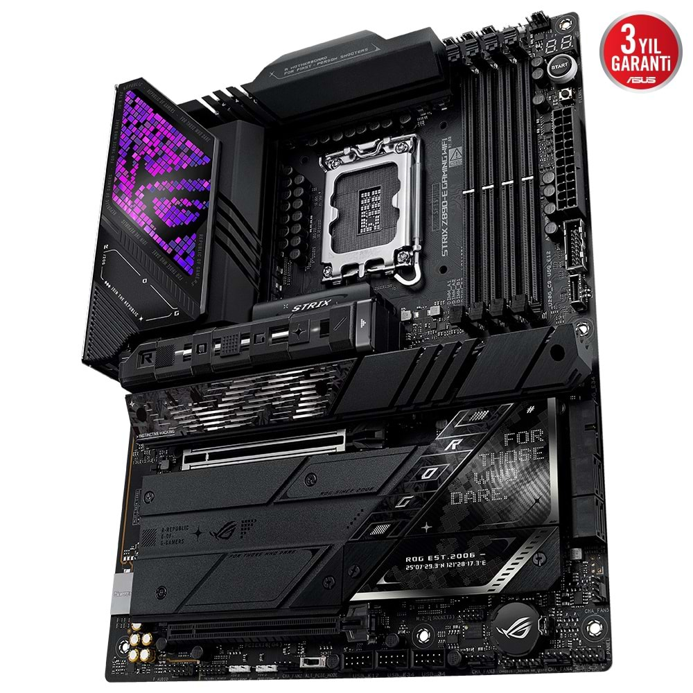 Asus Rog Strix Z890-E Gaming Wifi DDR5 Intel LGA1851 Anakart