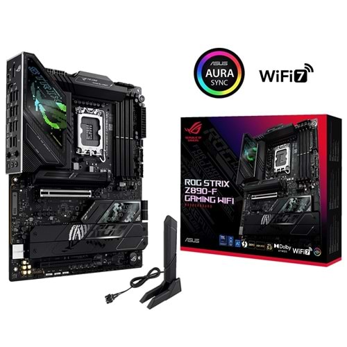 Asus Rog Strix Z890-F Gaming Wifi DDR5 LGA1851 Anakart