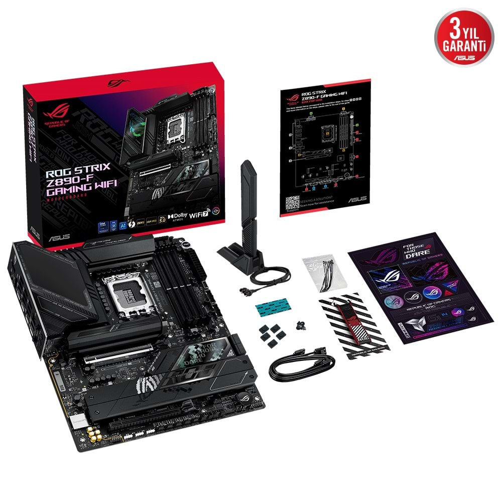 Asus Rog Strix Z890-F Gaming Wifi DDR5 LGA1851 Anakart