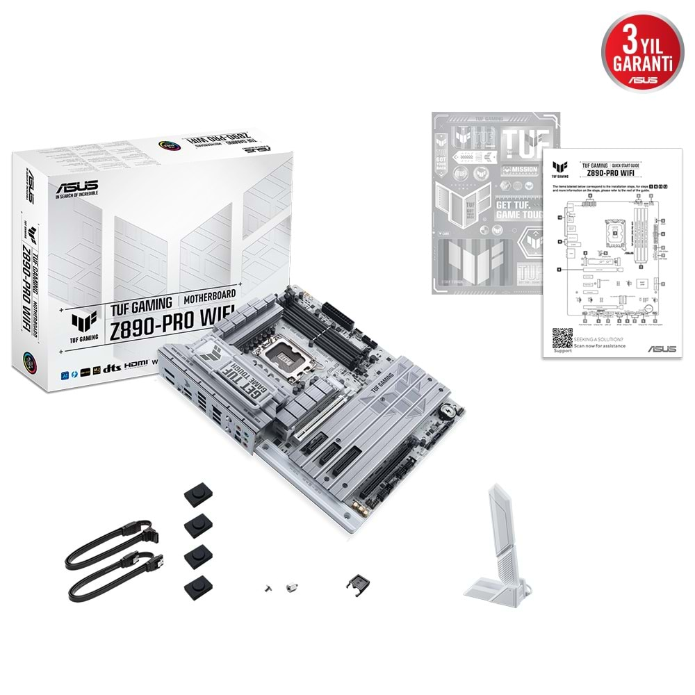 Asus Tuf Gaming Z890-PRO Wifi DDR5 LGA1851 Anakart