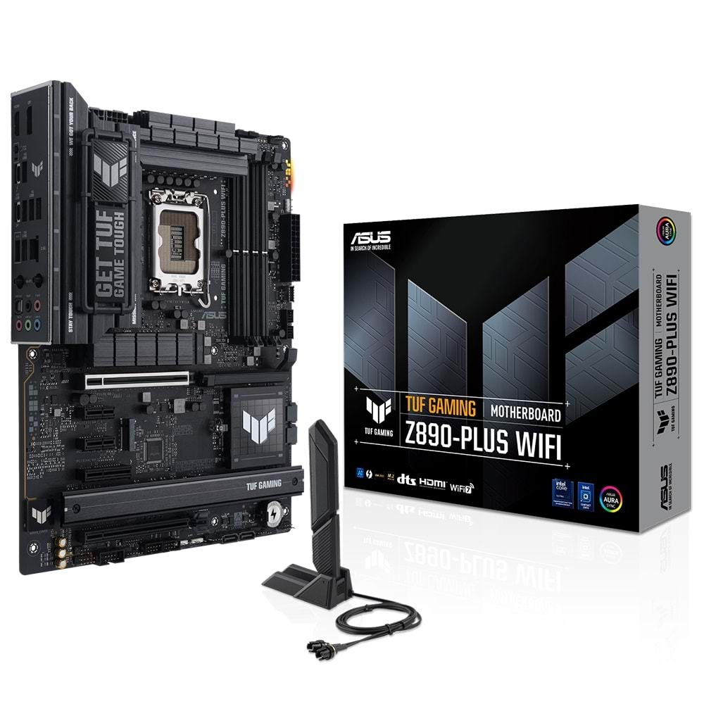 Asus Tuf Gaming Z890-PLUS Wifi 7 DDR5 Intel LGA1851 Anakart