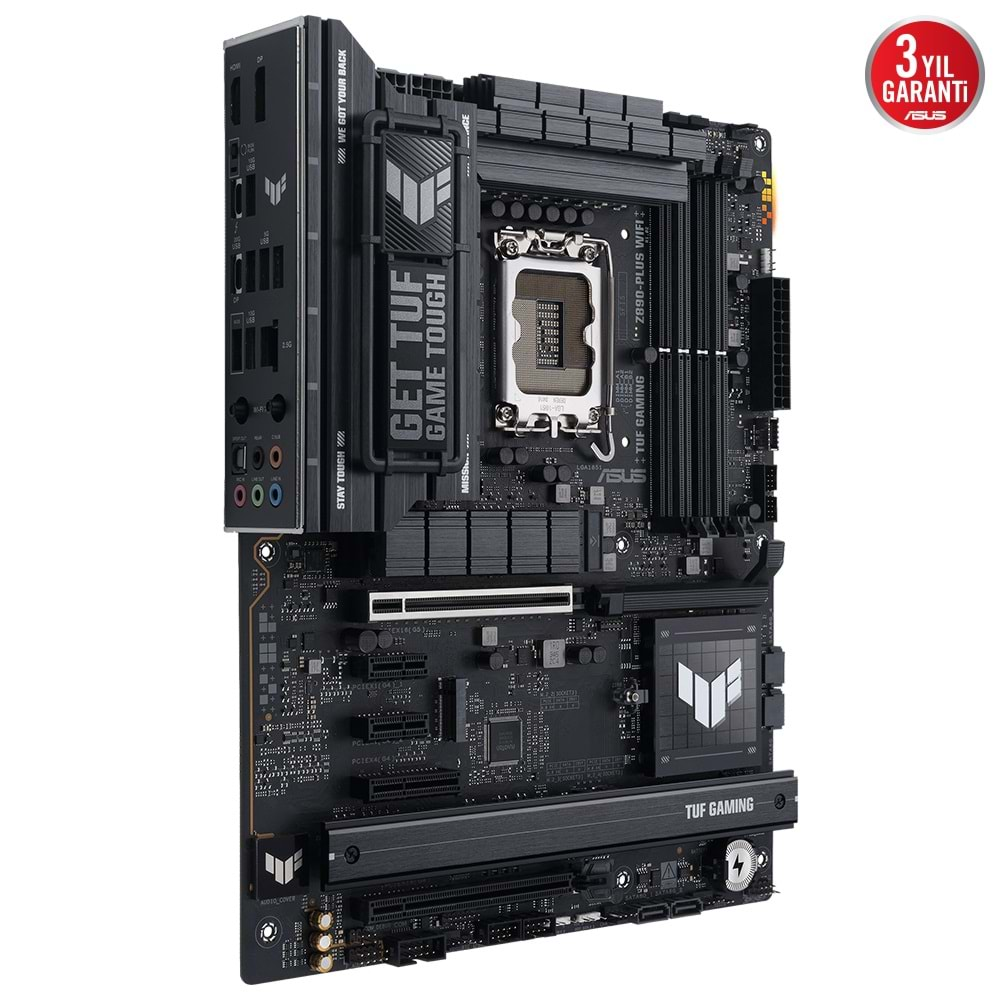 Asus Tuf Gaming Z890-PLUS Wifi 7 DDR5 Intel LGA1851 Anakart