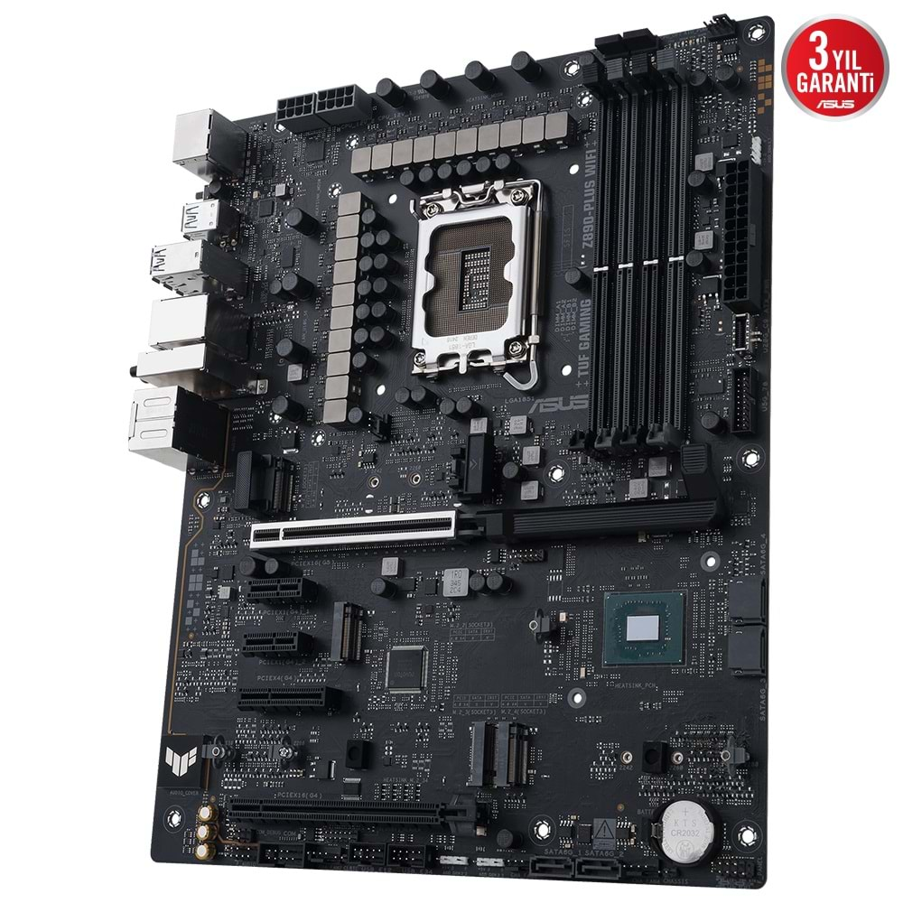 Asus Tuf Gaming Z890-PLUS Wifi 7 DDR5 Intel LGA1851 Anakart