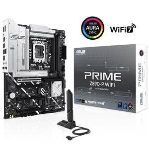 Asus Prime Z890-P Wifi 7 DDR5 Intel LGA1851 Anakart