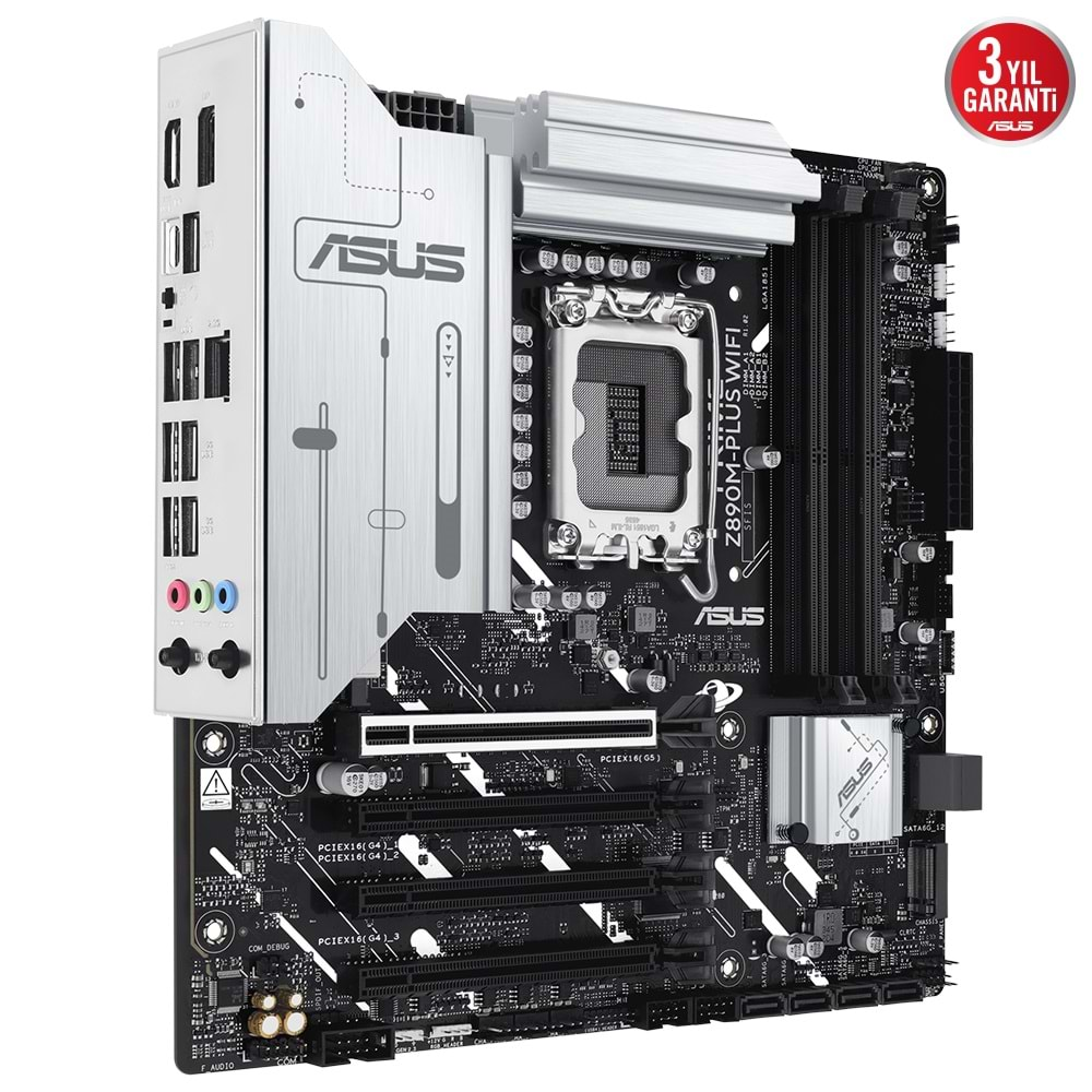 Asus Prime Z890M-PLUS Wifi DDR5 Intel LGA1851 Anakart