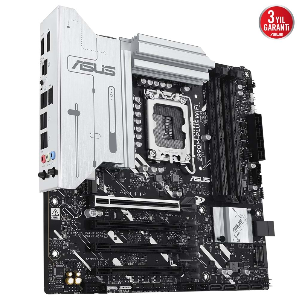 Asus Prime Z890M-PLUS Wifi DDR5 Intel LGA1851 Anakart