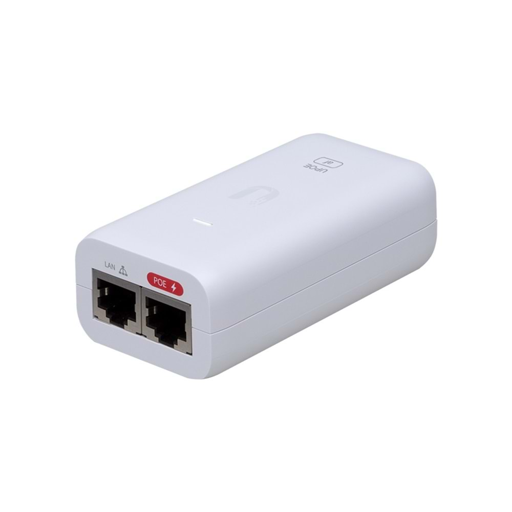 UBNT U-POE-AT 48VDC 0.65A 802.3at Poe Enjektör 30W PoE+