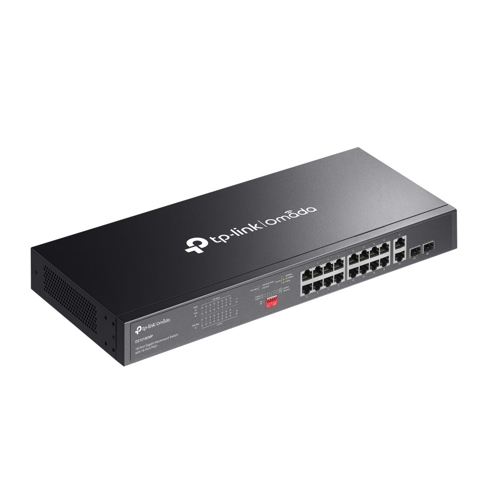 Tp-Link Omada DS1018GMP 18 Port Gigabit Rackmount Switch 16 Port PoE+ 250W