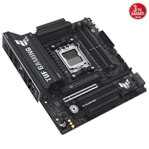 Asus TUF GAMING B850M-PLUS WIFI AMD B850 AM5 8000 MHz (OC) DDR5 Soket AM5 mATX Anakart