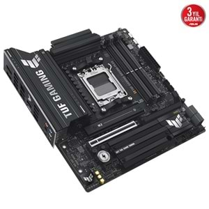 Asus Tuf Gaming B850M-PLUS AMD B850 AM5 8000 MHz (OC) DDR5 Soket AM5 mATX Anakart