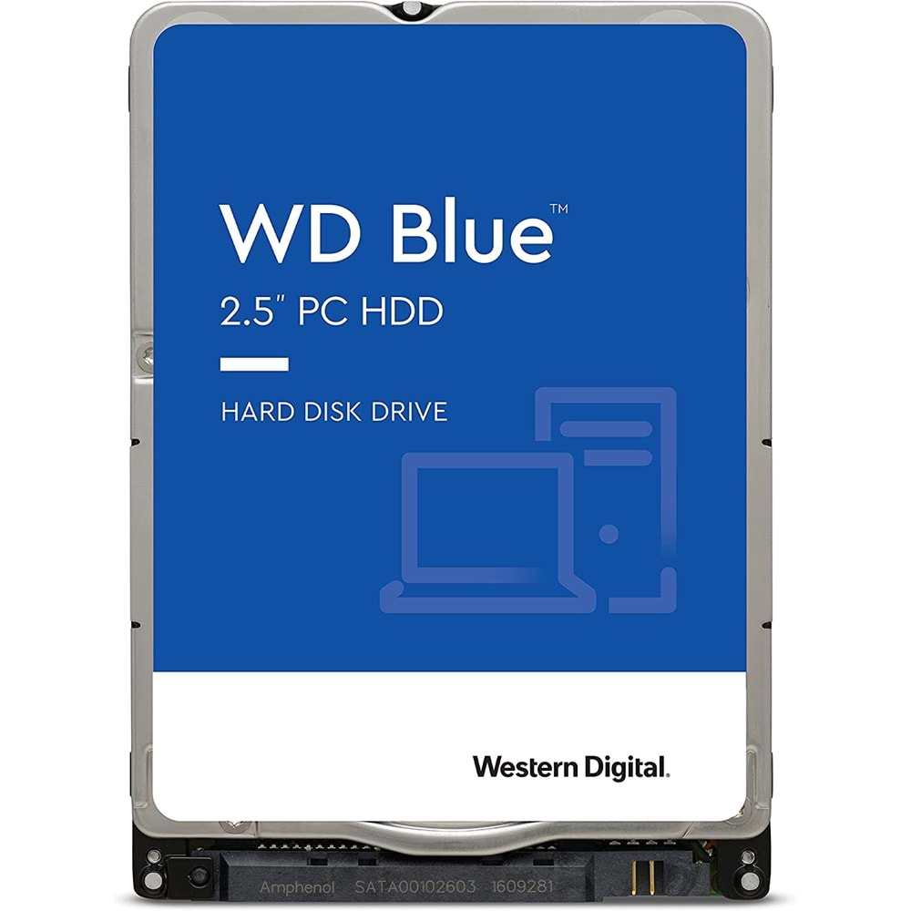 WD Blue 1TB 5400 RPM 128MB 2.5 SATA III 6 GB/s Cache 7