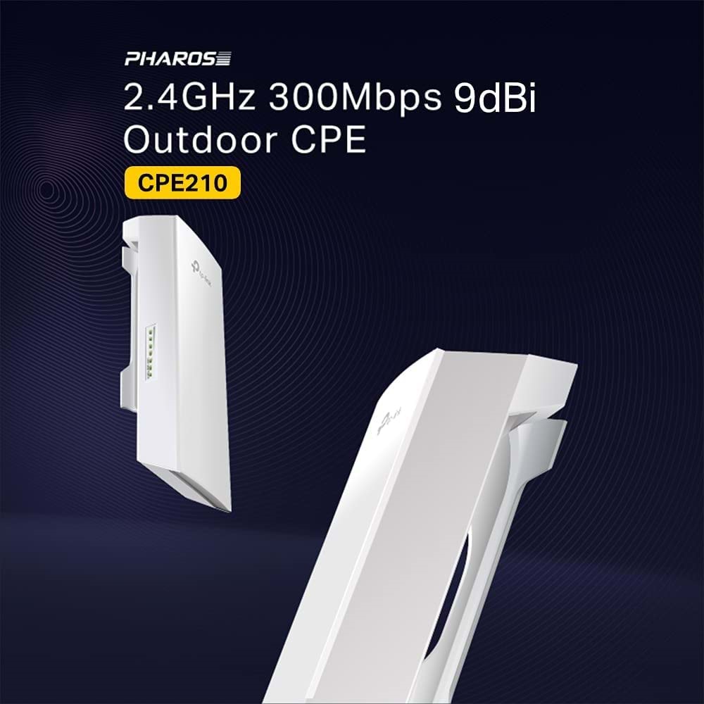 TP-Link CPE210 2.4GHz Kablosuz 300Mbps Dış Mekan Access Point