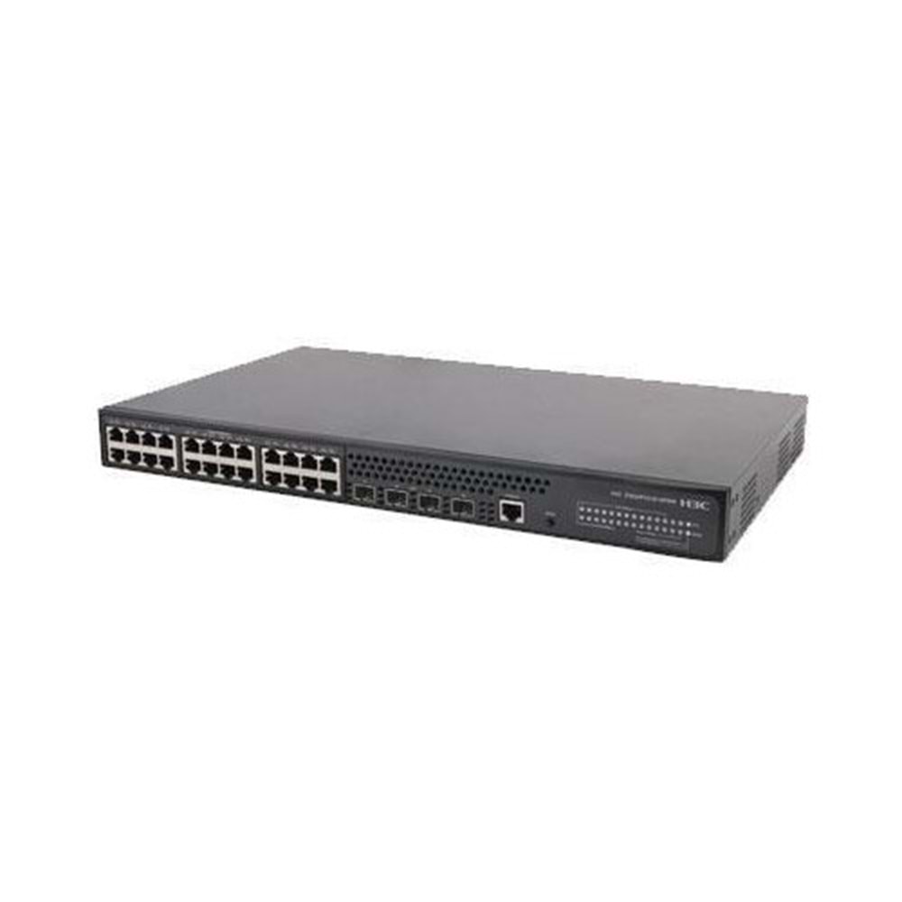 H3C S5024PV3-EI 24 Port 10/100/1000 4xSFP Yönetilebilir Switch (9801A1QT)