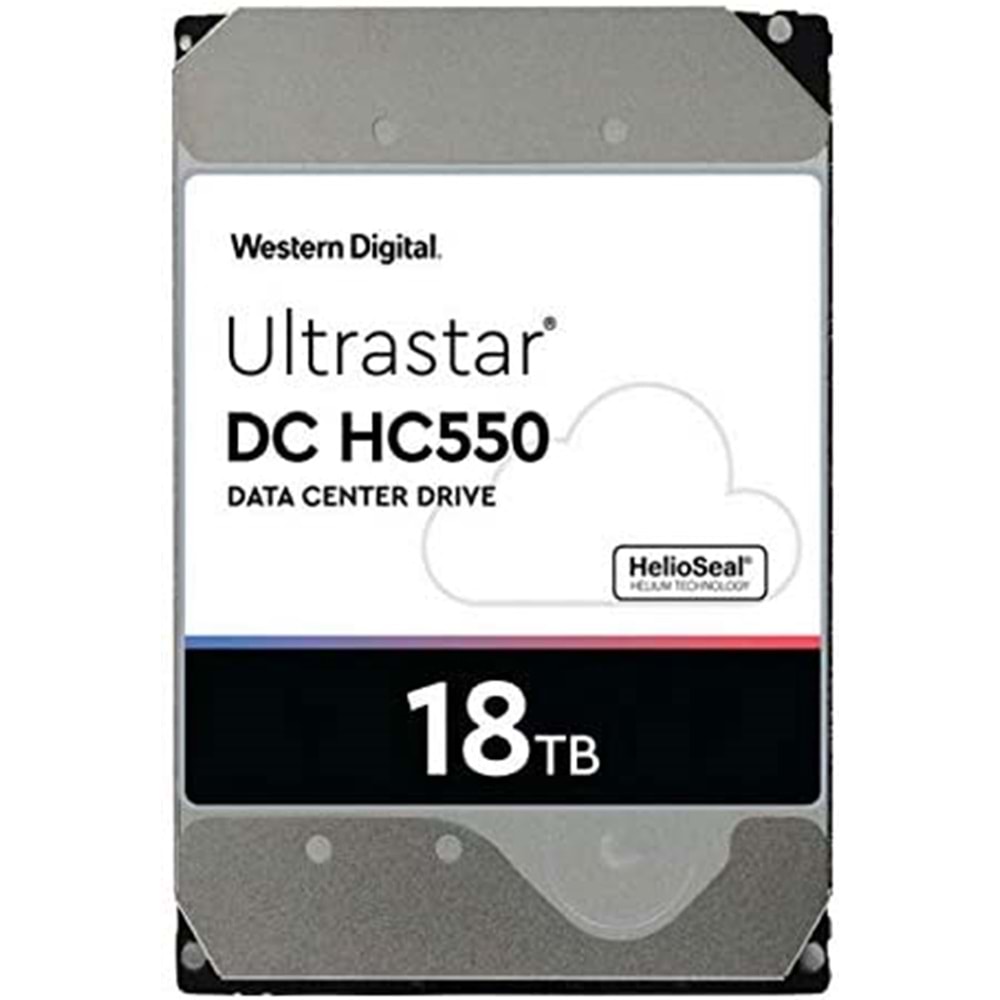 WD 18TB Ultrastar 3.5 DC HC550 Enterprise Data Center Disk 0F38459