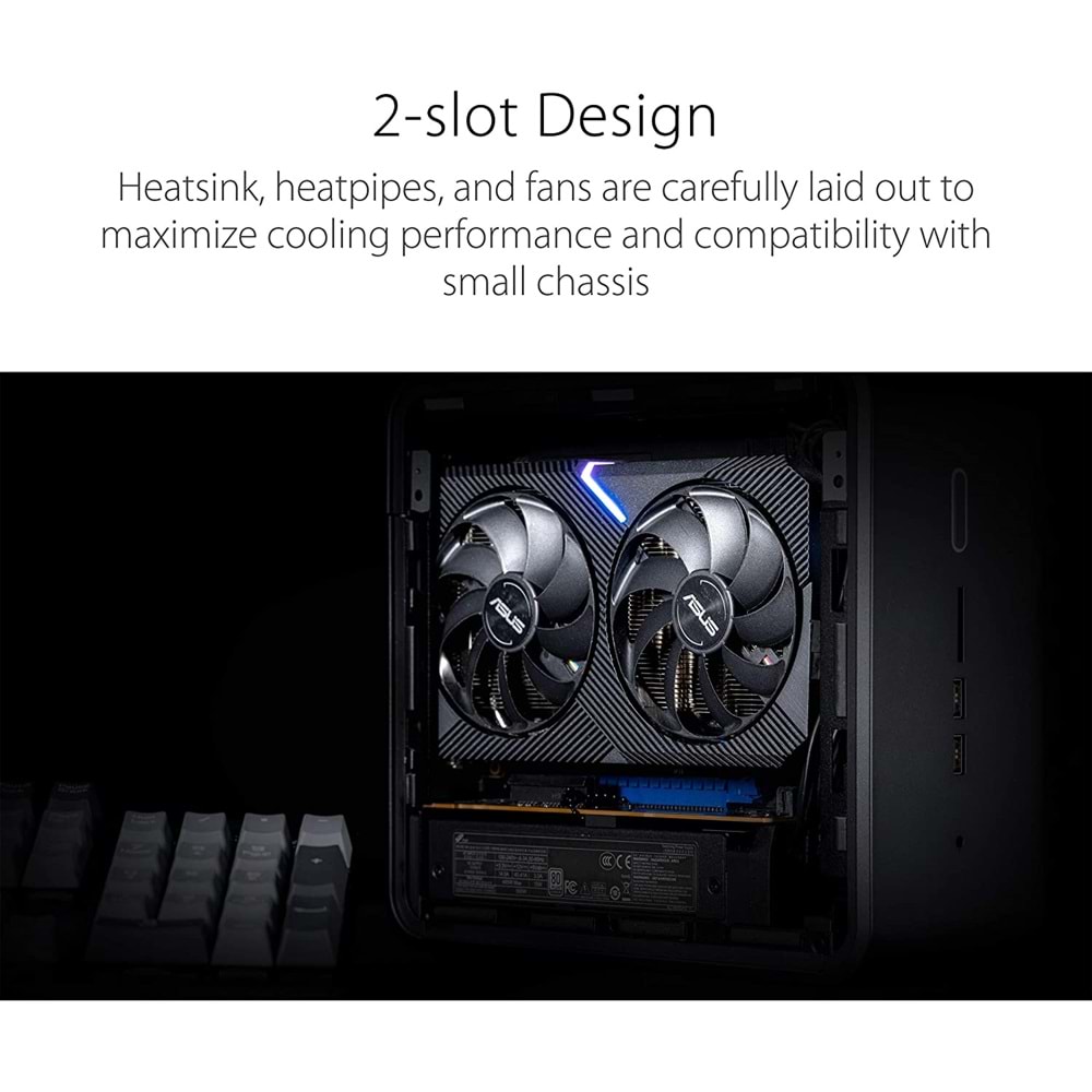 Asus NVIDIA GeForce RTX 3060 Dual OC DUAL-RTX3060-O8G 8 GB GDDR6 128 Bit Ekran Kartı