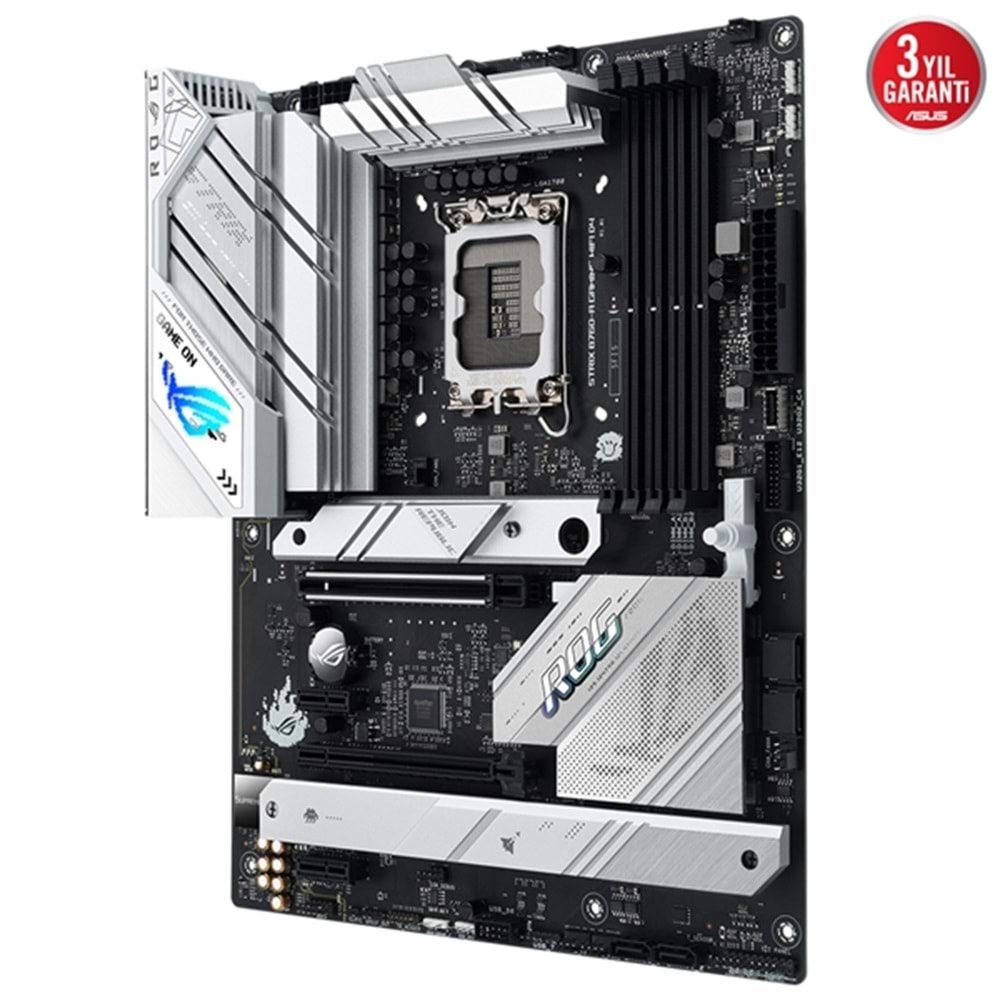 Asus ROG Strix B760-A Gaming WIFI D4 Intel B760 5333 MHz (OC) DDR4 Soket 1700 ATX Anakart