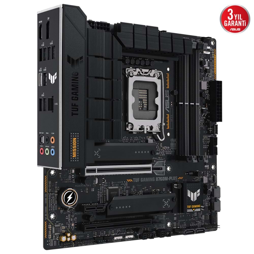 Asus Tuf Gaming B760M-PLUS Intel LGA1700 DDR5 Micro ATX Anakart