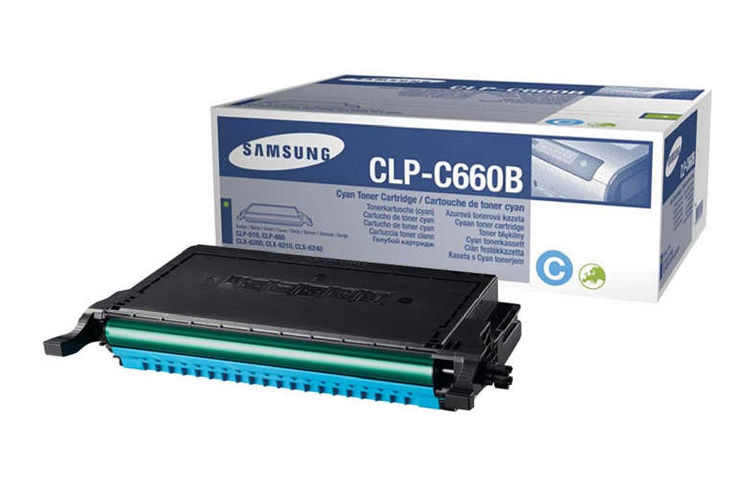 Samsung CLP-C660 Mavi Orjinal Toner 5000 Sayfa CLP660C