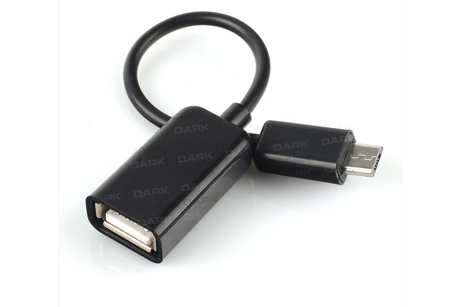 Dark Micro USB 2.0 Tablet ve Akıllı Telefon İçin USB Giriş Dönüştürücü OTG Kablo