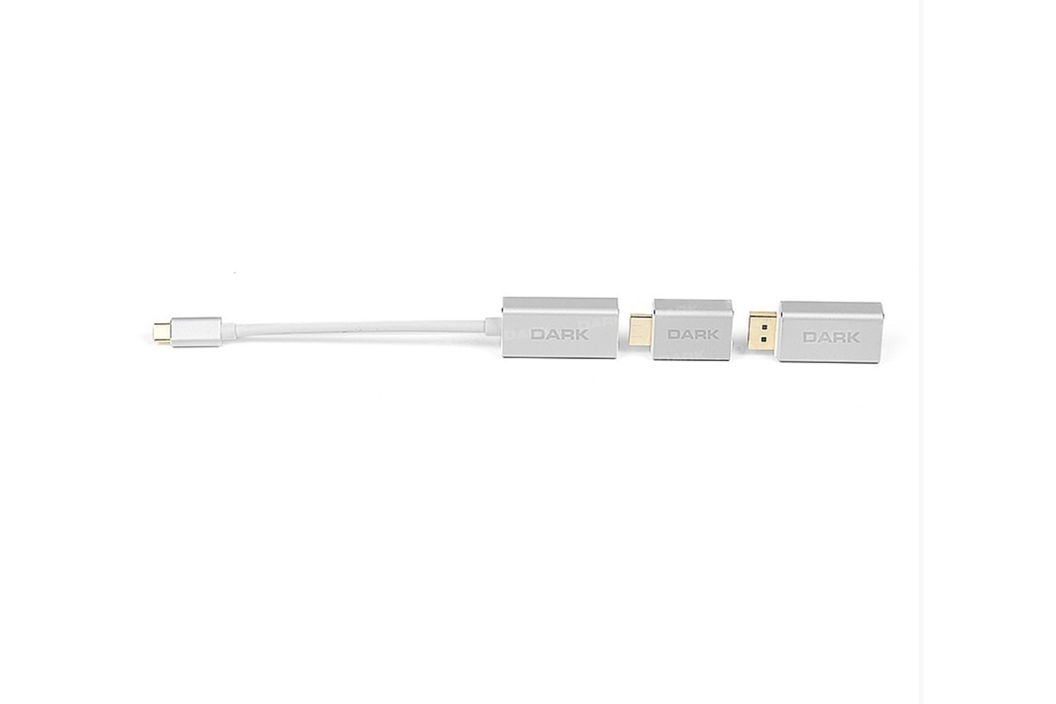 Dark USB 3.1 Type C - DP/HDMI/VGA 6X Dönüştürücü (DK-AC-U31X6)