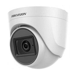 Hikvision DS-2CE76D0T-ITPFS Dahili Mikrofon 20metre Dome Kamera