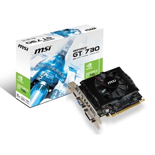 Msi N730-2GD3V2 GeForce GT 730 2GB DDR3 128Bit DX12 Gaming Ekran Kartı