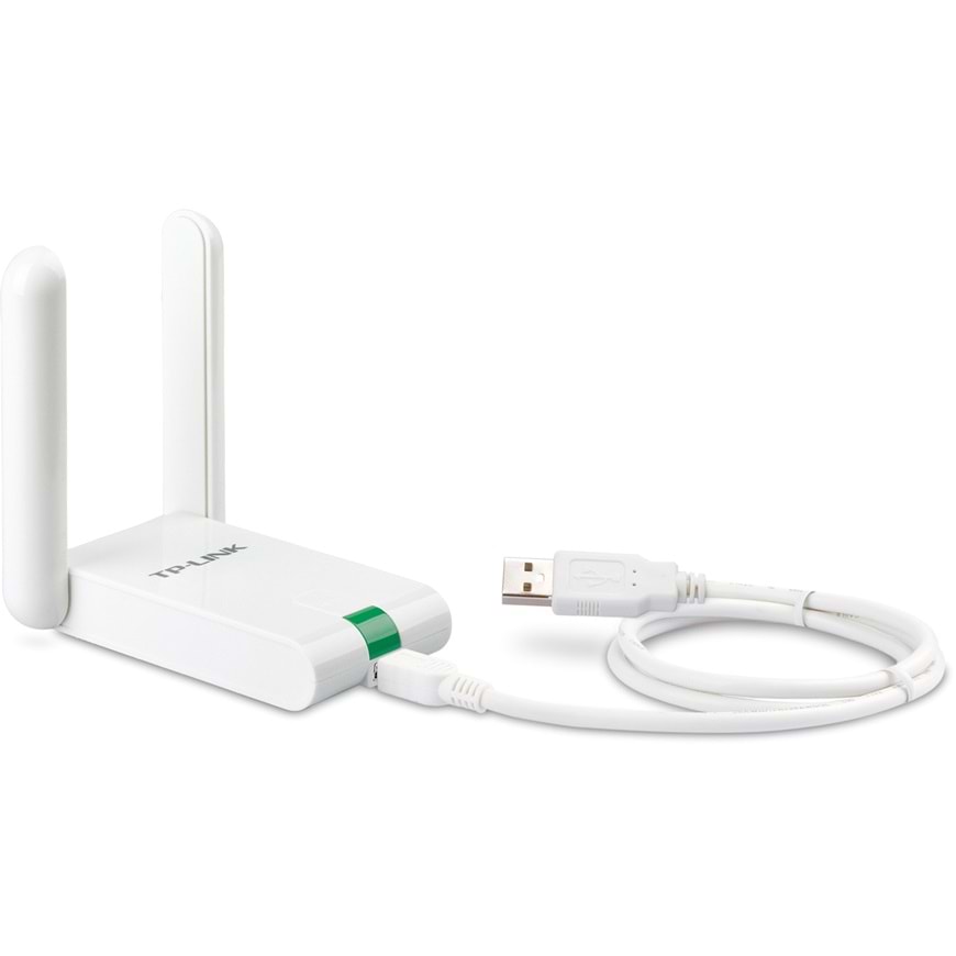 TP-Link TL-WN822N Kablosuz, 300Mbps, 2 Adet 3dBi Harici Antenli,N USB Sinyal Alıcı